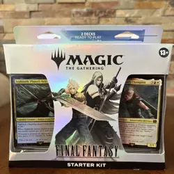 MTG Magic: The Gathering Final Fantasy Starter Kit Dual Deck Cloud & Sephiroth - Image 1