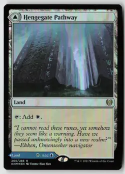 Hengegate Pathway Kaldheim (260) Foil - MTG - LP - Image 1