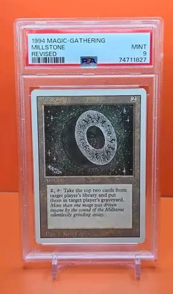 🟤🟤🟤 1994 Magic The Gathering MILLSTONE Revised 3rd Edition PSA 9 🟤🟤🟤 - Image 1