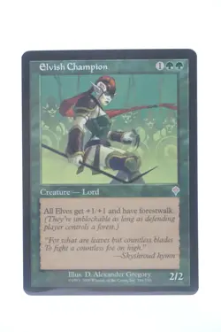 MTG Elvish Champion Invasion Regular - Image 1