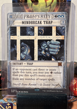 Mindbreak Trap Outlaws of Thunder Junction: Breaking News Regular - Image 1