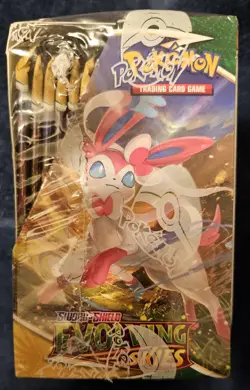 Pokemon Evolving Skies Booster Box Sealed with Acrylic Case (Small Wrap Tear) - Image 4