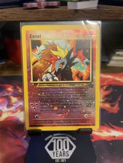 Pokemon TCG Entei Wizards Black Star Promos 34 Holo Promo - Image 1