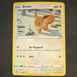 Pokemon/The Pokemon Company Eevee SWSH190 Promo Holo Basic 60HP 30ATK - Image 1