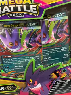 Pokemon Mega Battle Deck Mega Gengar EX & Haunter English Set - Image 5