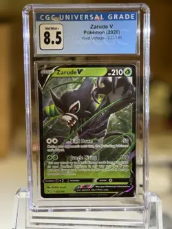 Pokemon 2020 Zarude V 022/185 Ultra Rare Vivid Voltage PSA 8.5 - Image 1
