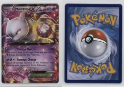 Mewtwo EX Pokemon XY Black Star Promo #XY107 - Image 3