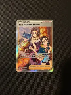 MISS FORTUNE SISTERS 194/196 RARE ULTRA LOST ORIGIN POKEMON HOLO NM - Image 1