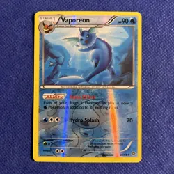 Vaporeon 22/98 Uncommon Reverse Holo NM Pokemon XY - Ancient Origins - Image 1