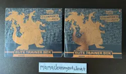 (2) SEALED Pokemon TCG Sword & Shield Champion’s Path Elite Trainer Box ETB New - Image 1
