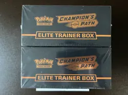 (2) SEALED Pokemon TCG Sword & Shield Champion’s Path Elite Trainer Box ETB New - Image 5