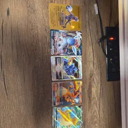 Pokemon TCG Holo Lot Mewtwo GX Glaceon VMAX Dialga VSTAR Charizard GX Dragonite… - Image 1