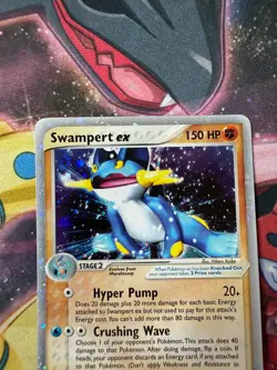 Pokemon TCG - Swampert Ex Holo 95/95 Team Magma vs Team Aqua - Image 2