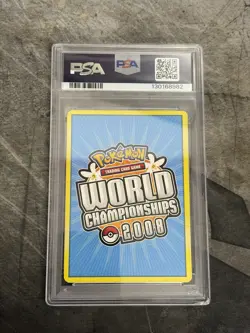 2008 Pokemon Promo Mew Gold Star World Champs Empotech PSA 4 VG-EX English - Image 2