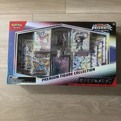 ✅Pokemon TCG Prismatic Evolutions Premium Figure Collection✅Creased Box. - Image 1