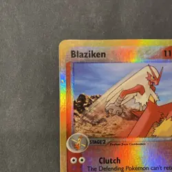 Blaziken 15/109 Pokemon TCG Ruby and Sapphire Reverse Holo MP - Image 2