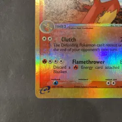 Blaziken 15/109 Pokemon TCG Ruby and Sapphire Reverse Holo MP - Image 5
