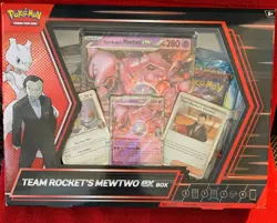 Pokemon TCG: Team Rocket’s Mewtwo ex Box - New sealed - Image 1