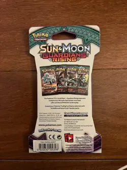 Pokemon TCG: Sun & Moon GUARDIANS RISING Sleeved Booster Pack New Factory Sealed - Image 2