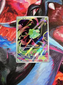 Pokemon Bulbasaur 133/132 Mega Evolution Illustration Rare Near Mint - Image 1