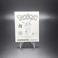 Mew Merlin Pokemon Album Stickers Silver Prism #S25 1999 - Image 2