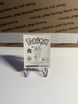 Mew Merlin Pokemon Album Stickers Silver Prism #S25 1999 - Image 2