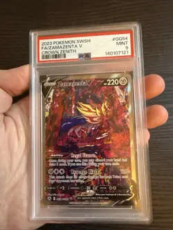 Zamazenta V GG54/GG70 Full Art 2023 Pokemon Crown Zenith PSA 9 Mint - Image 3