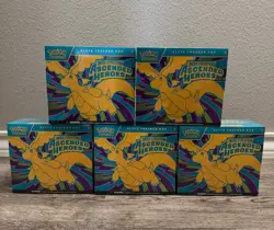 Pokemon TCG Mega Evolution Ascended Heroes Elite Trainer Box Lot of 5 - Sealed - Image 1