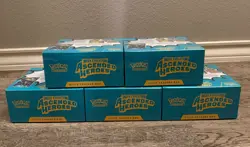 Pokemon TCG Mega Evolution Ascended Heroes Elite Trainer Box Lot of 5 - Sealed - Image 5