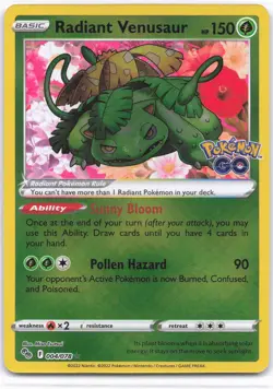 Pokemon GO #004/078 Radiant Venusaur - Image 1
