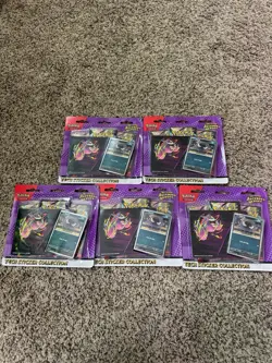 Pokemon Mega Evolution Ascended Heroes Tech Sticker Collection Lot of 5 NEW - Image 1