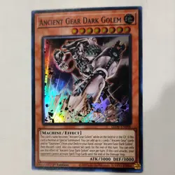 Ancient Gear Dark Golem LEDE-EN006 1st Edition Holo Effect Yu-Gi-Oh! - Image 1