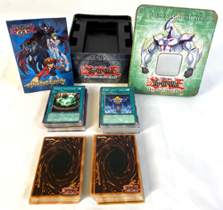Yu-Gi-Oh! GX Elemental Hero Neos Tin w/ 191 Cards & Pocket Guide Mystery Lot - Image 1
