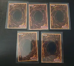 EXODIA THE FORBIDDEN ONE Complete 5 Card Set NM Yugioh! Ultra Rare - Image 5