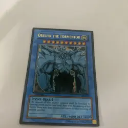 Obelisk The Tormentor 1st Edition Holo Rare GBI-002 - Image 1