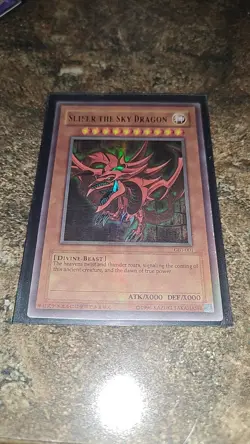 Konami Slifer the Sky Dragon Ultra Rare GBI-001 Yu-Gi-Oh! TCG - Image 1