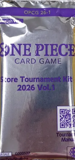 One Piece Card Game Store Tournament Kit 2026 Vol 1 English Sealed- OPCG 26 - 1 - Image 1