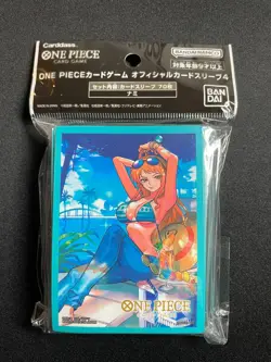 Nami One Piece Card Game Official Japanese 70 Sleeves Vol.4 ZY25 - Image 1