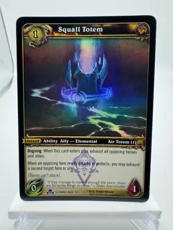 World of Warcraft TCG Foil Promo Scourgewar Squall Totem - Image 1