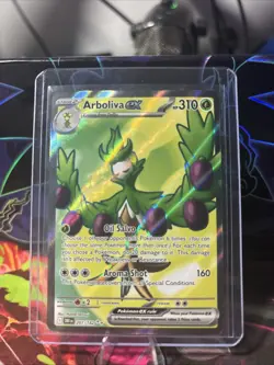 Pokemon TCG Arboliva EX 207/182 Full Art Holo Card, 2025 Destined Rivals Series - Image 1