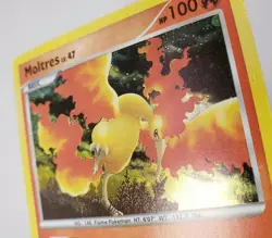 Moltres 10/100 Rare HOLO Pokemon Card, 2008 Majestic Dawn - Image 3