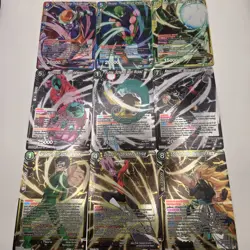 Dragon Ball Super Cards - 18x Expansion Rare Lot - ALL FOIL - NM No Duplicates - Image 2