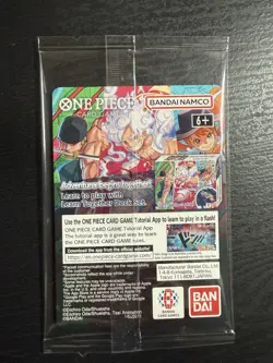 Bandai One Piece CCG Monkey.D.Luffy US Voyage Promo Full Art Foil Card P-055 - Image 2