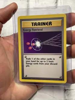 Energy Retrieval 81/102 - NM Base Set Pokemon Card Vintage Vtg Nintendo TCG - Image 2