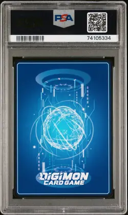 2021 Digimon Card Game - Battle of Omni - Omnimon - BT5-086 - SR - PSA 9 - Image 2