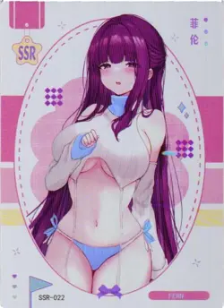 FERN SSR SSR-022 Goddess of Power Goddess Story Collectible Card - Image 1