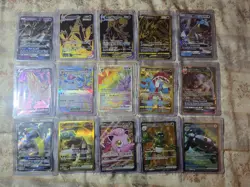 Pokemon ENG 15x Card Lot NM - V, Vstar, Vmax, GX Giratina Lapras & More! See Pic - Image 1