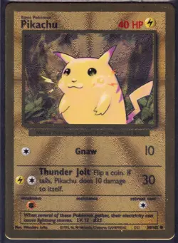 Pikachu - 58/102 (Celebrations Metal Card) - Image 1