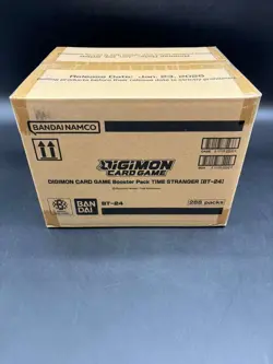 DIGIMON CARD GAME: Time Stranger Booster Box BT24 English 12 Box Sealed Case - Image 1