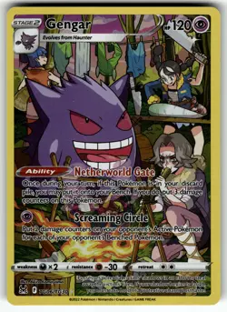 Gengar TG06/TG30 SWSH11: Lost Origin Trainer Gallery NM Pokemon Card TCG - Image 1